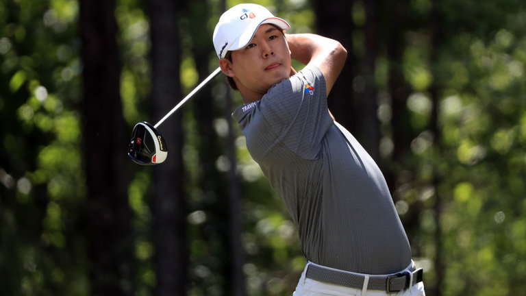 Angel Cabrera, Jhonattan Vegas share first-round lead at Barbasol Championship
