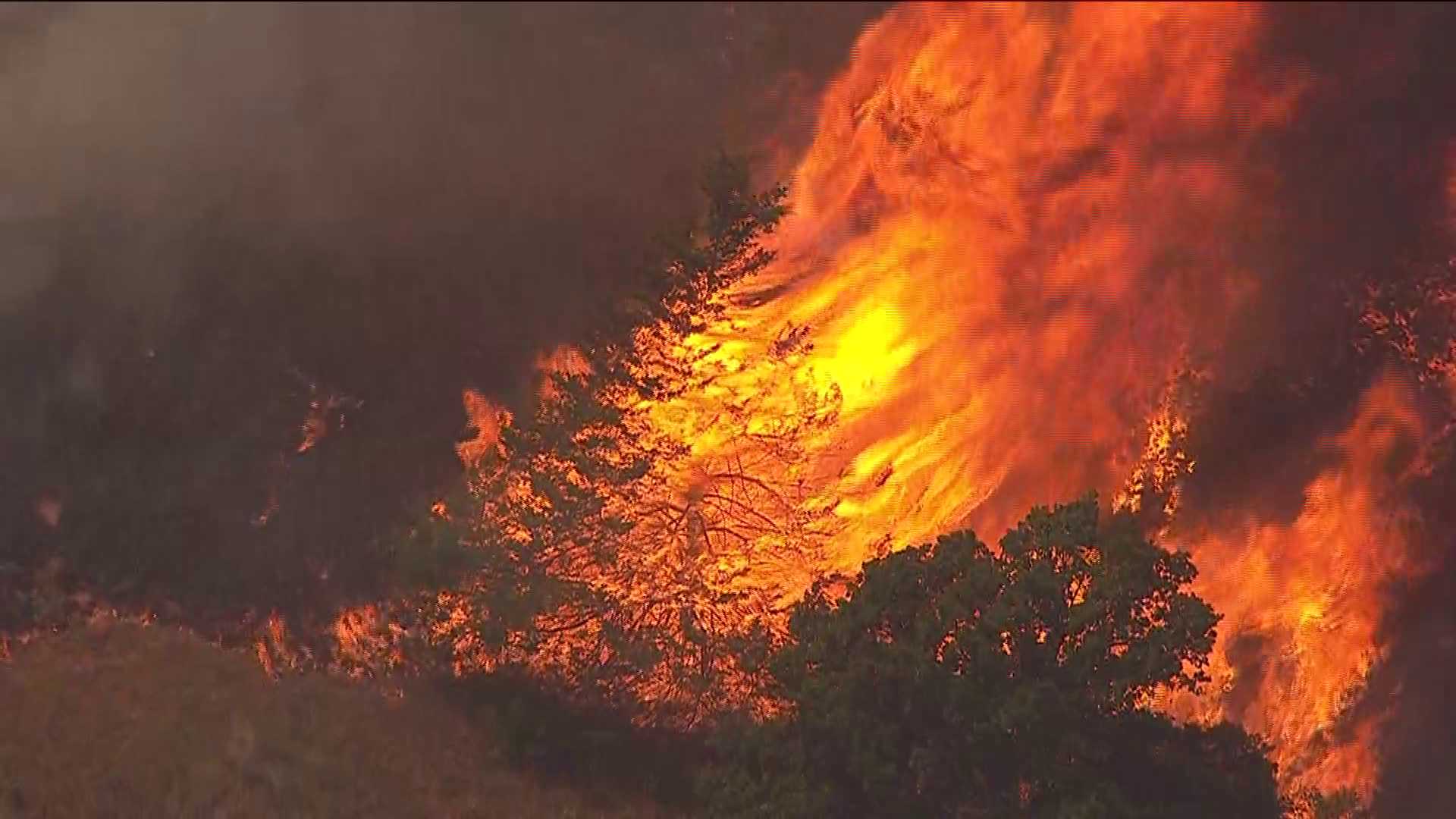 Kansas governor declares state of disaster amid fire