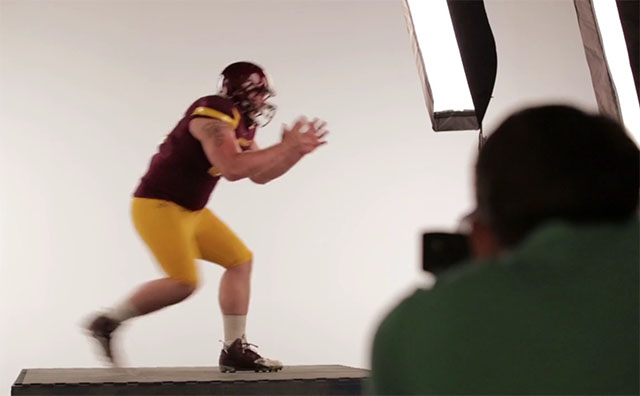 Way Beyond the Deadline: Shooting ASU Football’s Ad Campaign