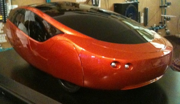 The Urbee Hybrid is the first car to come out of a printer, presumably a big one