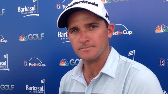 Angel Cabrera, Jhonattan Vegas share first-round lead at Barbasol Championship