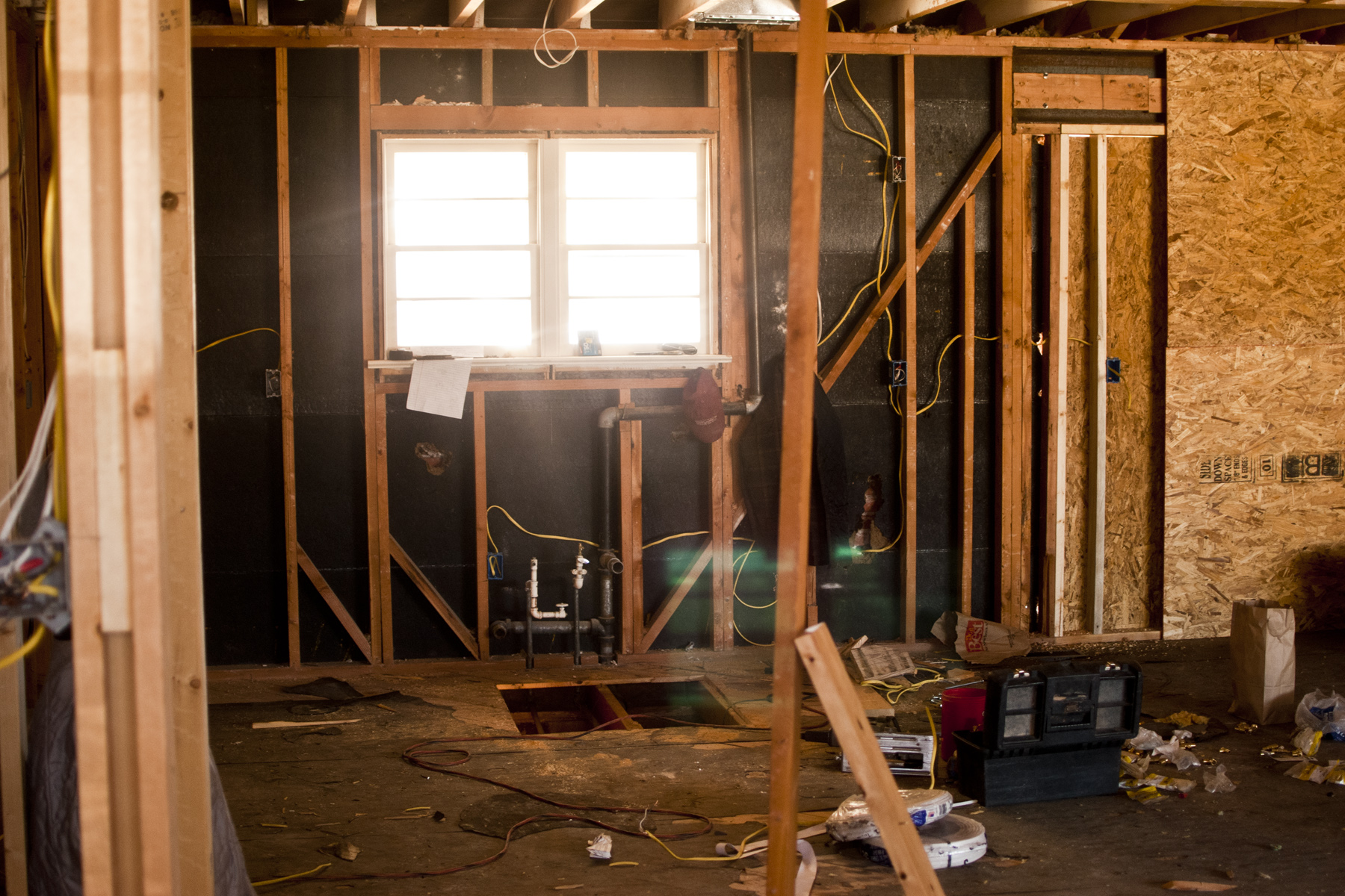 Starting house renovations