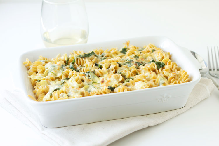 Spinach Artichoke Dip Pasta